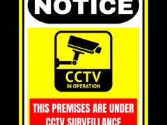 Security Camera Sign